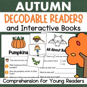 fall decodable readers